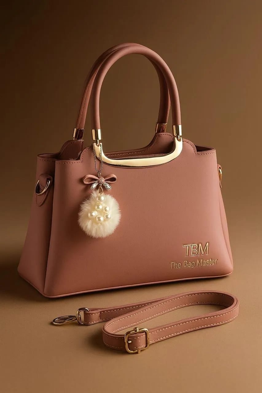 Stylish Women's Rexine Hand Bag - 1 Pc